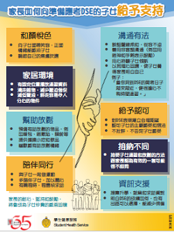 Providing Support to DSE students: Tips for parents (Available in Traditional Chinese only)